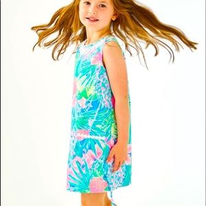 BNWT Lilly Pulitzer Little Lily Classic Shift in Multi Swizzle Size 5